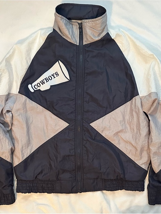 Park avenue Jackets & Blazers - Vintage Dallas Cowboys Windbreaker Jacket Park Avenue Adult XS Color Block RARE
